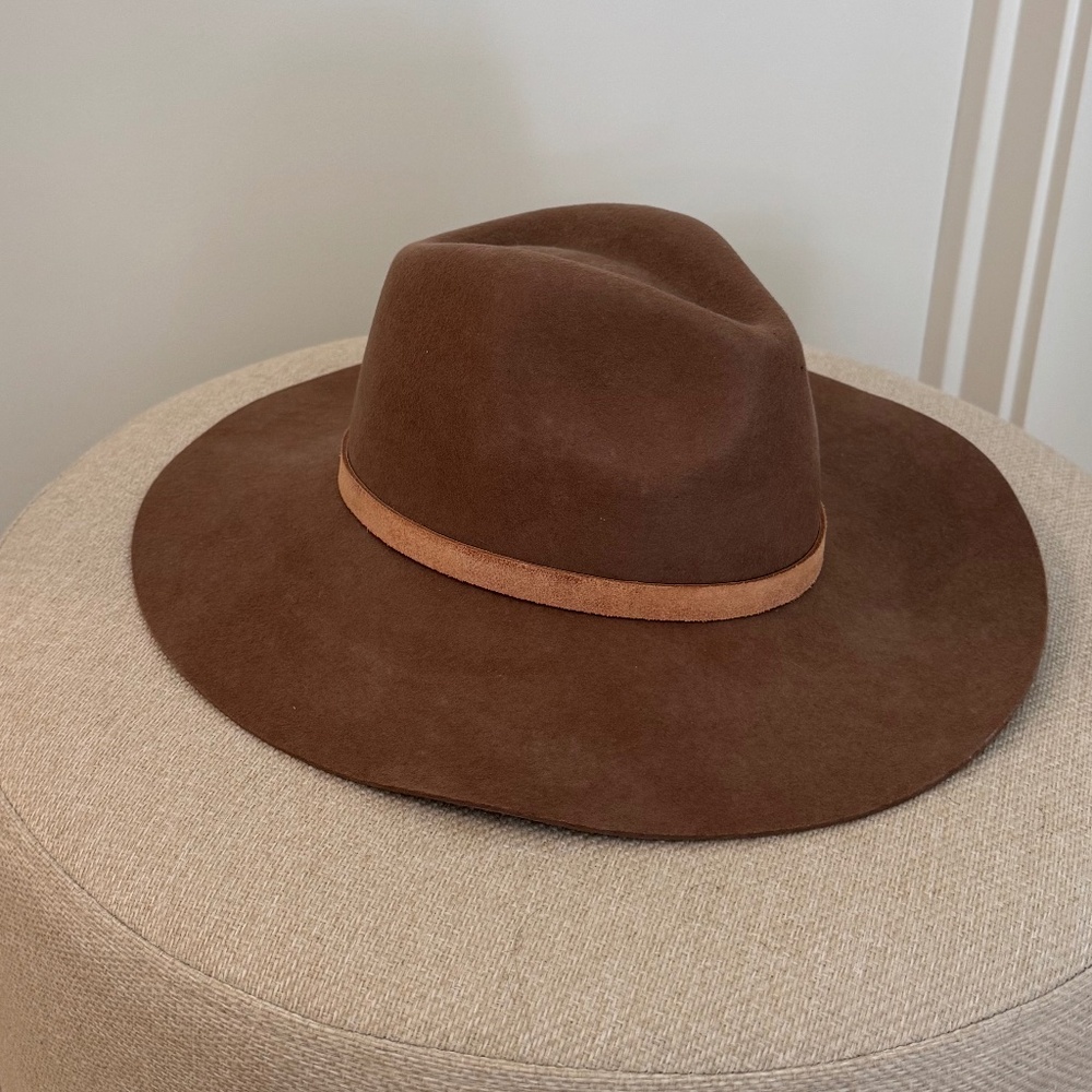 NWOT Lack of Color Grove Rancher Wool Fedora Hat in Brown (Size S) - Picture 2 of 4